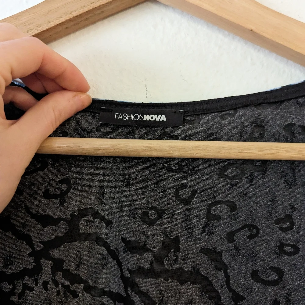 Fashion Nova Into The Night Top